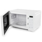 Four à micro-ondes numérique à LED de 0,7 pi³ et 700 W, blanc, avec sécurité enfant
