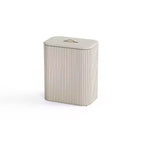 Panier à linge Joseph Joseph Tota Trio Luxe 90L en bambou avec séparation - Écru