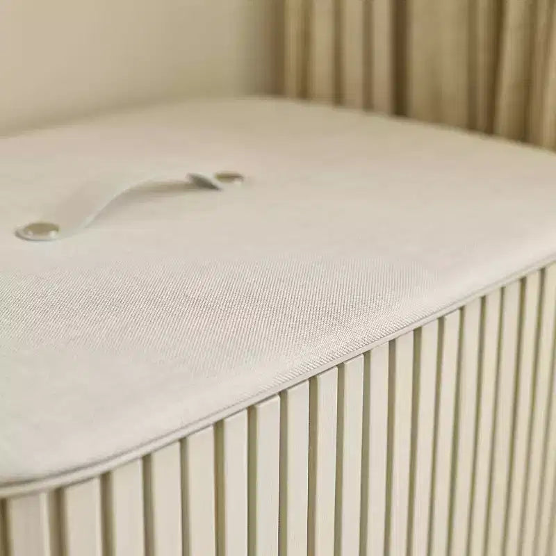Panier à linge Joseph Joseph Tota Trio Luxe 90L en bambou avec séparation - Écru