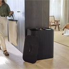 Panier à linge Joseph Joseph Tota Trio Luxe 90L en bambou - Noir Carbone