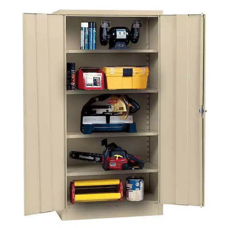 Armoire autonome en acier Edsal 36"Lx18"Px72"H beige