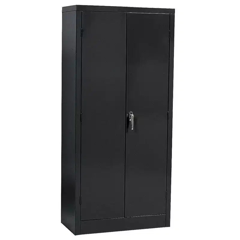 Edsal Armoire autoportante en acier 36"Lx18"Px72"H, noire