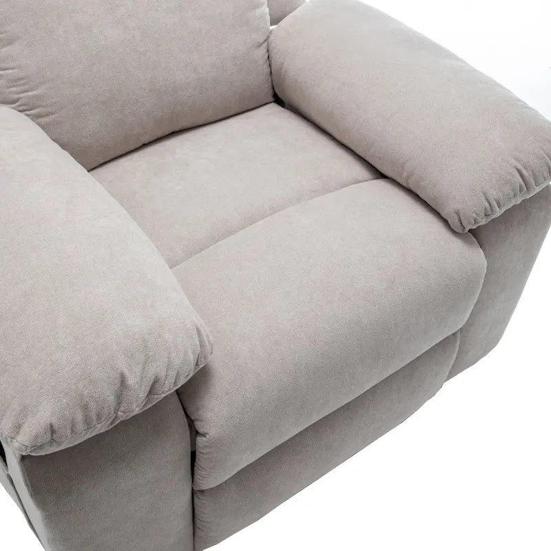 Fauteuil inclinable électrique avec massage et chauffage réglables