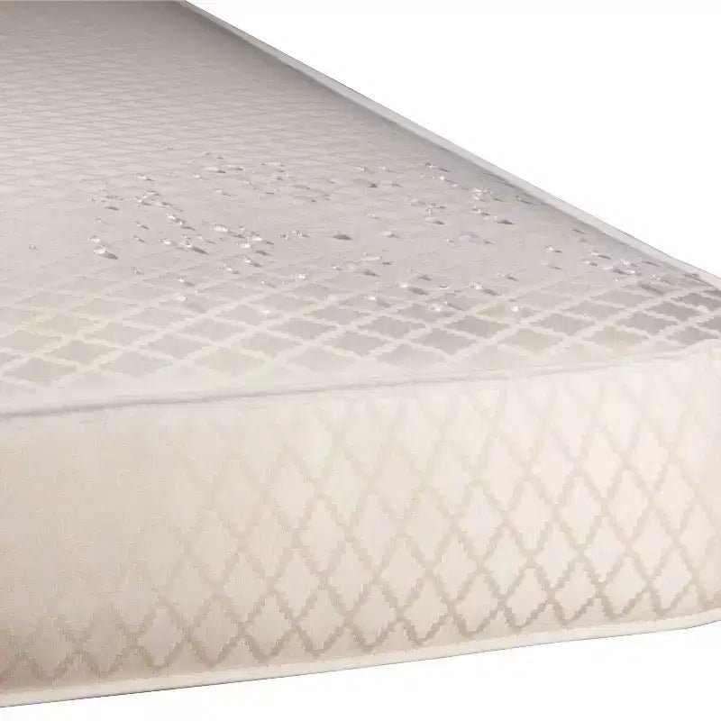 Matelas Sealy Everlite Airy Polyfiber 2-en-1 pour lit de bébé et tout-petit : ferme, matelas hybride, housse imperméable, hypoallergénique