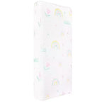 Matelas de berceau et de tout-petit Dream On Me 150 ressorts « Over the Rainbow » - Arc-en-ciel : Conception hypoallergénique à 2 étapes