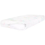 Matelas de berceau et de tout-petit Dream On Me 150 ressorts « Over the Rainbow » - Arc-en-ciel : Conception hypoallergénique à 2 étapes