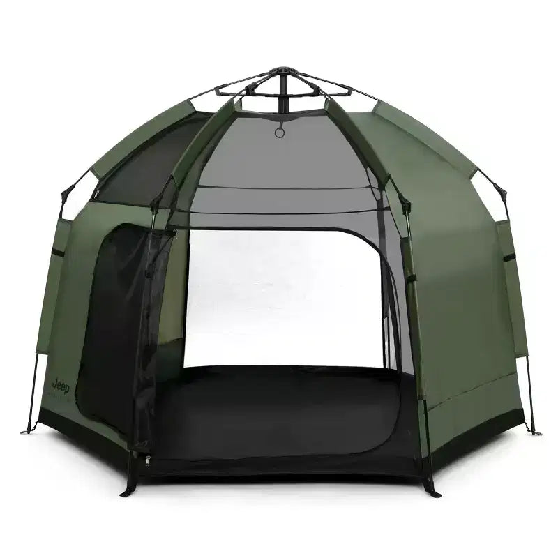 Parc d'activités pliable d'intérieur/extérieur Jeep by Delta Children Hex – Vert olive