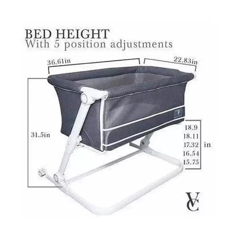 Nacelle de chevet Venice Child Sunset Dreaming - Blanc : Cadre en aluminium, rembourrage en coton, capacité de 10 kg