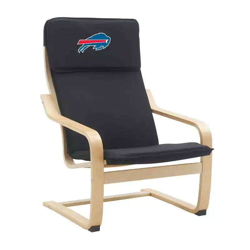 Chaise d'appoint en bois courbé NFL Buffalo Bills