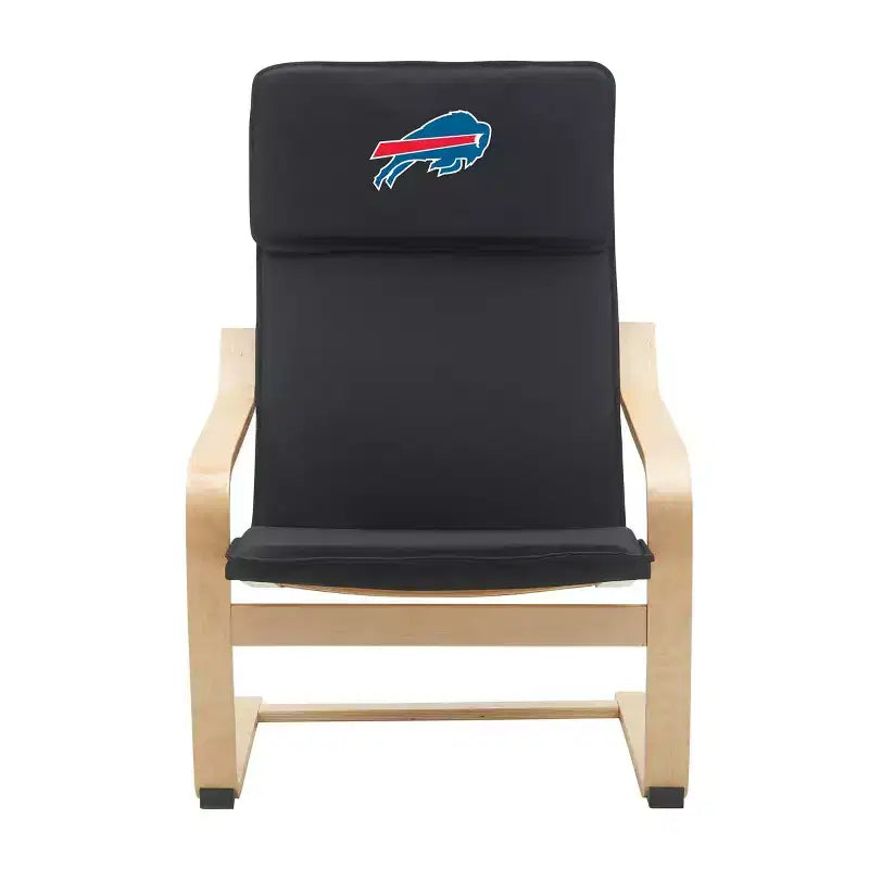 Chaise d'appoint en bois courbé NFL Buffalo Bills