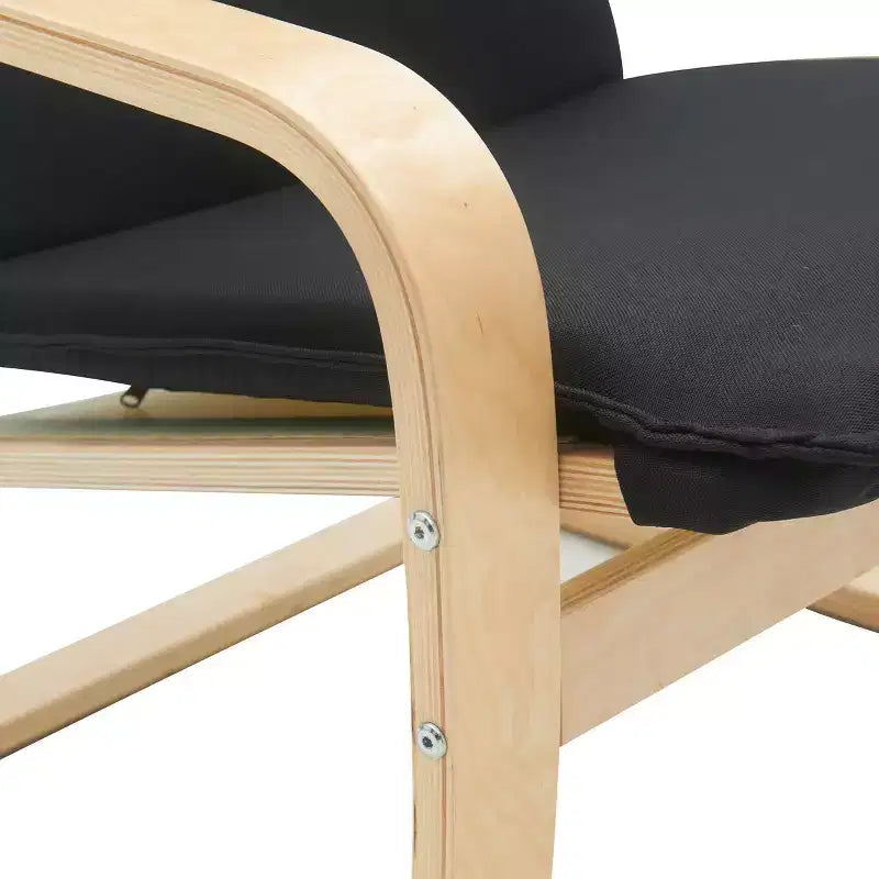 Chaise d'appoint en bois courbé NFL Buffalo Bills