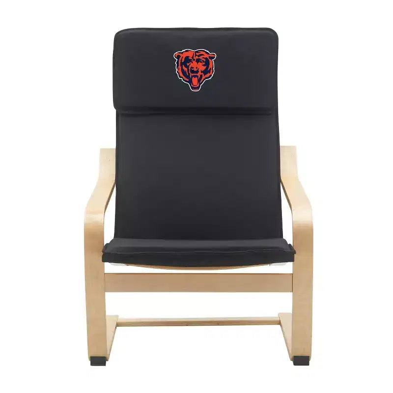 Chaise d'appoint en bois courbé NFL Chicago Bears