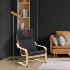 Chaise d'appoint en bois courbé NFL Chicago Bears