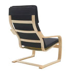 Chaise d'appoint en bois courbé NFL Chicago Bears