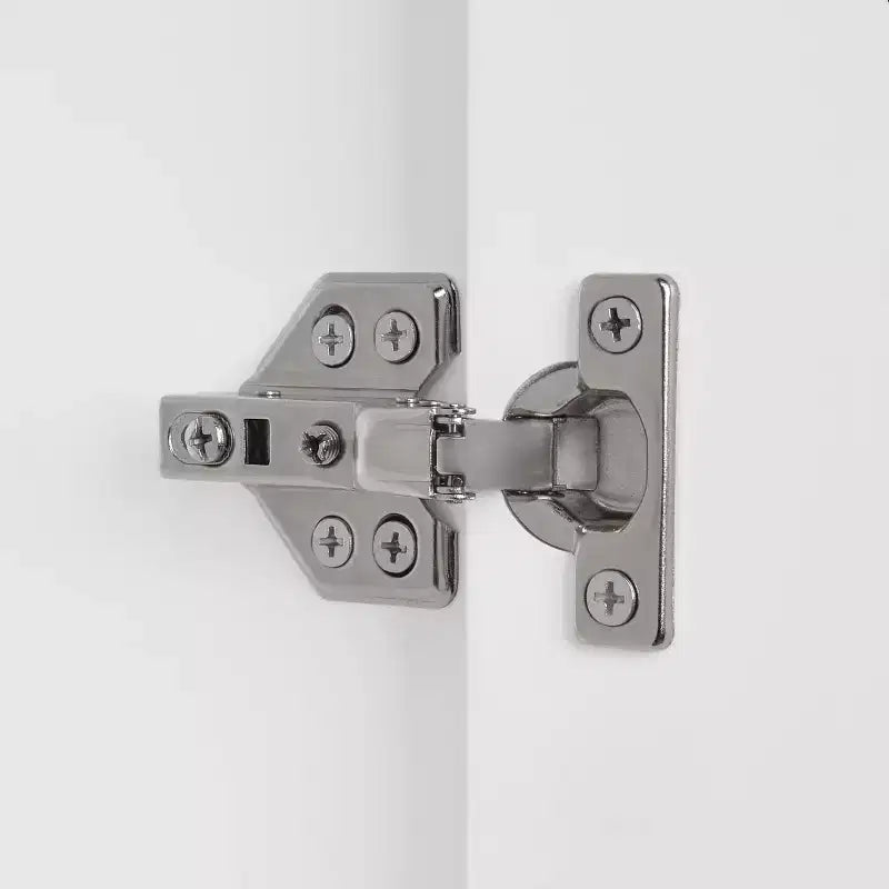 Meuble de rangement haut de salle de bain RiverRidge Home Monroe avec portes et étagères réglables - Blanc