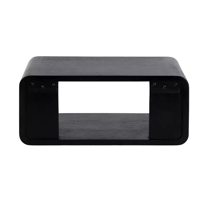 Kate & Laurel Deguara Étagère flottante noire 45,7 x 25,4 cm pour tous les décors