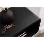 Kate & Laurel Deguara Étagère flottante noire 45,7 x 25,4 cm pour tous les décors