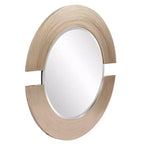 Miroir de dressing Antoni encadré rectangulaire Howard Elliott 36"x24" Gris fumé : Style moderne, MDF, Mural