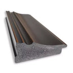Miroir mural trio non biseauté 23" x 29" en bronze huilé – Amanti Art : Rectangle moderne, fixation incluse