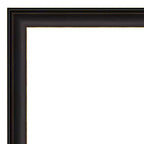 Miroir mural trio non biseauté 23" x 29" en bronze huilé – Amanti Art : Rectangle moderne, fixation incluse