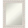 24"x30" Opera Wood Wall Mirror, Modern Rectangle, No Assembly - Amanti Art
