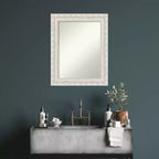 Miroir mural en bois Opera 61x76 cm, rectangulaire moderne, aucun assemblage requis - Amanti Art