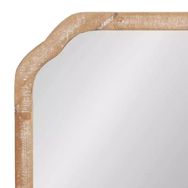 Kate & Laurel All Things Decor, ensemble de 3 miroirs muraux en bois Marston, brun
