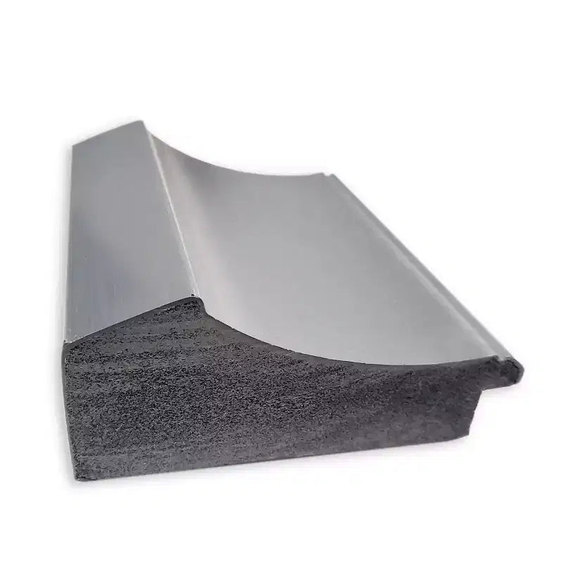 Miroir mural poli en nickel Amanti Art, 42 po x 30 po, à sommet sans biseau : Comprend le matériel de montage, Style moderne