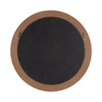 Kate & Laurel All Things Decor Miroir rond tissé Laalima 26"x26" brun rustique