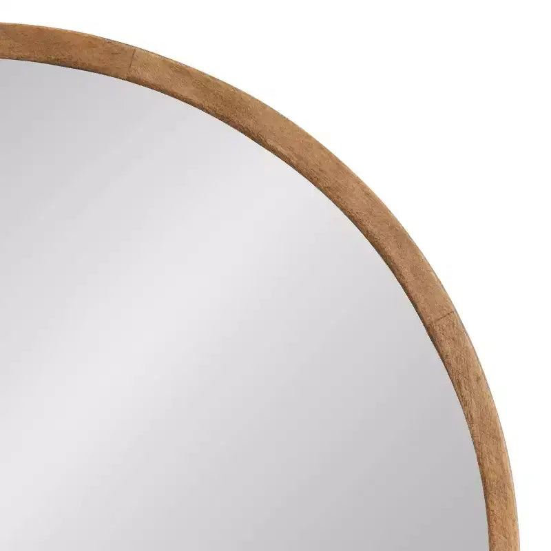 Kate & Laurel All Things Decor (Lot de 3) Lot de miroirs muraux ronds Valenti Marron rustique
