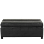 Lit d'appoint pliable ottoman convertible Twin Size avec matelas, canapé-lit rembourré en PU