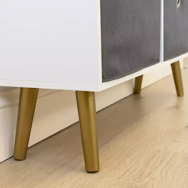 Organisateur de rangement pour maison de poupées Humble Crew pour enfants, violet