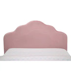 Lit Double Rembourré pour Enfants Delta Children Rose Vif