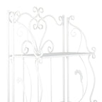 Étagère de Boulanger Pliable Haute à 5 Niveaux en Métal Décoratif pour Intérieur/Extérieur - Or ou Blanc - Roche River Decor