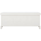 Banc de rangement SAFAVIEH Fiorello 3 tiroirs avec coussin - 47,3 L x 15 P x 19 H - 47Lx15Px19H