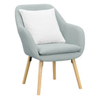 Fauteuil d'appoint rembourré à oreilles Charlotte « Take a Seat » de Convenience Concepts