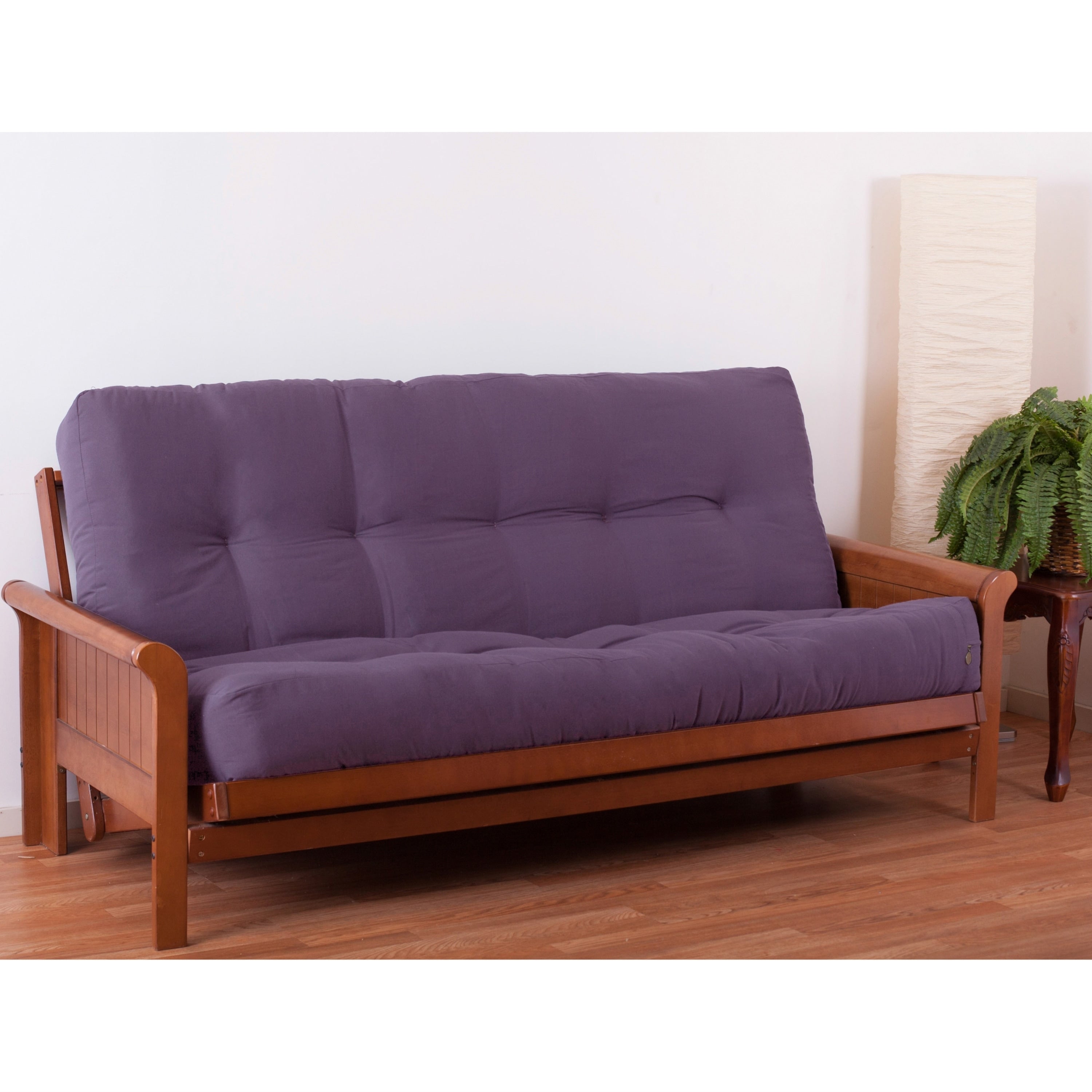 10-inch Thick Twill Futon Mattress (Twin, Full, or Queen)