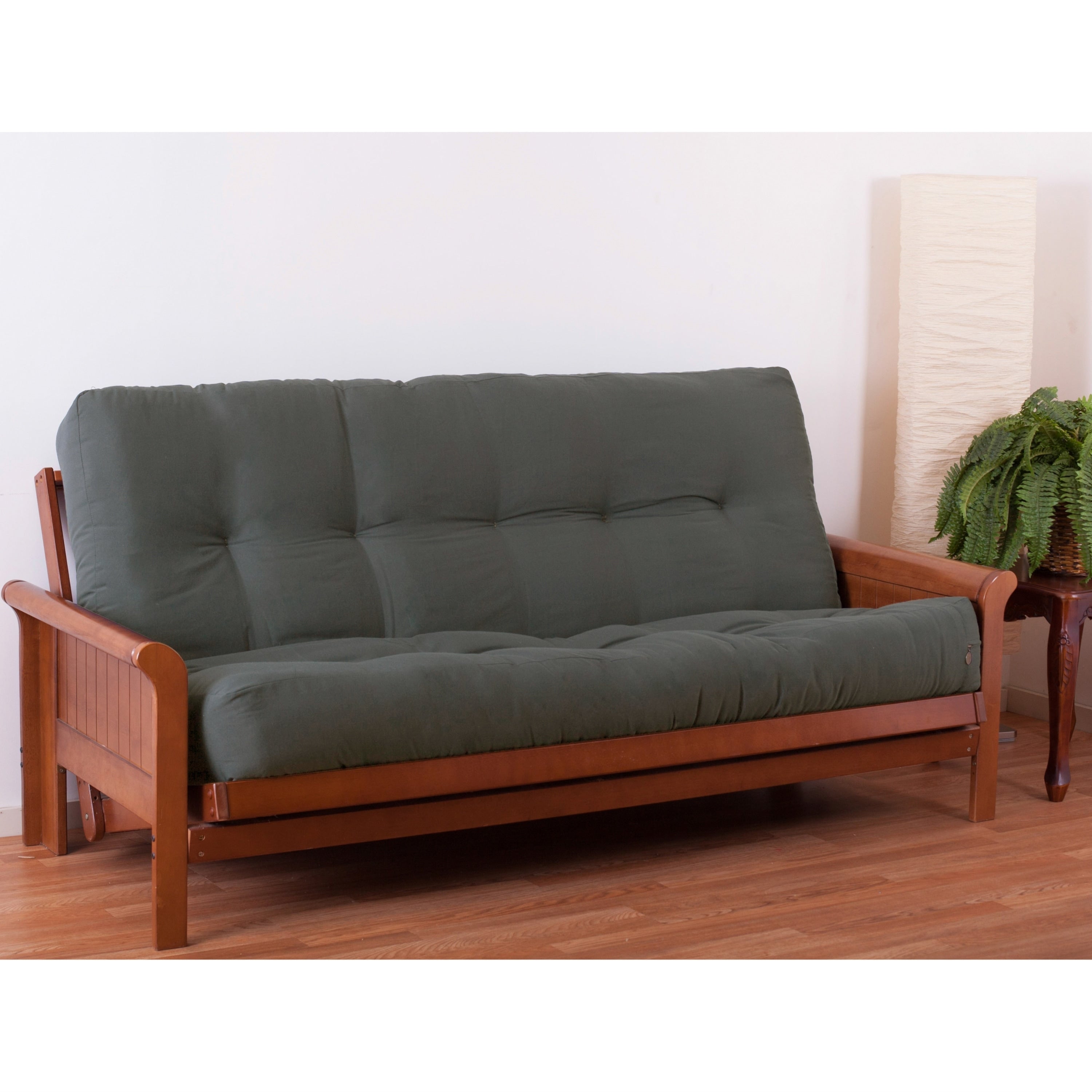 10-inch Thick Twill Futon Mattress (Twin, Full, or Queen)