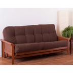 Matelas de futon en sergé épais de 10 pouces (simple, double ou grand)