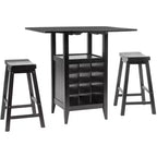 Ensemble de pub 3 pièces à abattant Casey - AMH8504 - Safavieh Couture