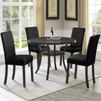 Subrtex Lot de 2 chaises de salle à manger d'intérieur en similicuir, chaises modernes du milieu du siècle pour la maison