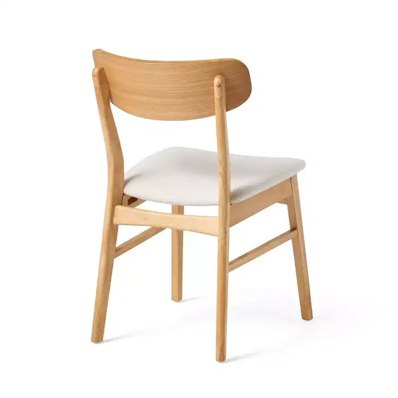 Ensemble de salle à manger GDFStudio Balfern 5 pièces, style moderne du milieu du siècle, en bois et rembourré