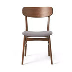 Ensemble de salle à manger GDFStudio Balfern 5 pièces, style moderne du milieu du siècle, en bois et rembourré