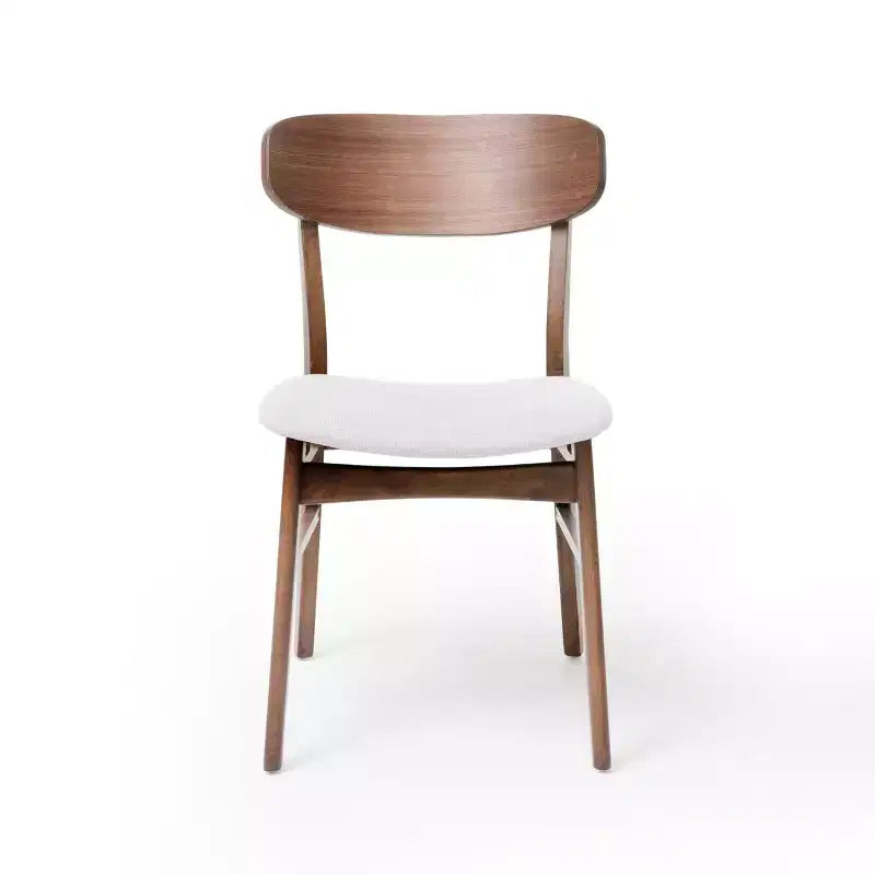 Ensemble de salle à manger GDFStudio Balfern 5 pièces, style moderne du milieu du siècle, en bois et rembourré