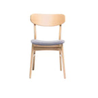Ensemble de salle à manger GDFStudio Balfern 5 pièces, style moderne du milieu du siècle, en bois et rembourré