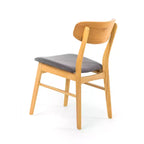 Ensemble de salle à manger GDFStudio Balfern 5 pièces, style moderne du milieu du siècle, en bois et rembourré