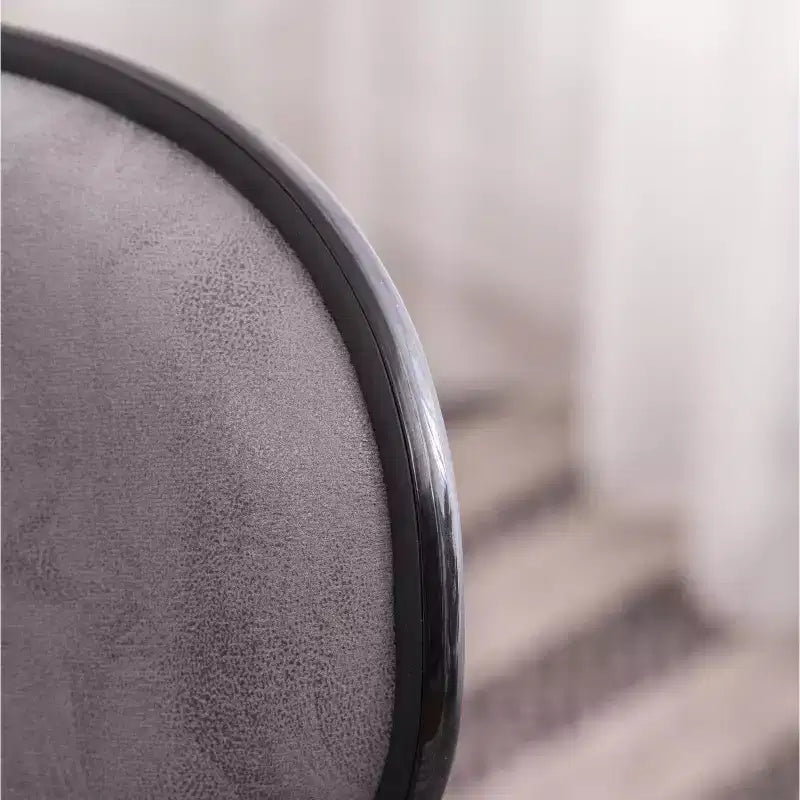 Tabouret de bar pivotant et réglable Roundhill Furniture Masaccio avec base chromée, gris vieilli, lot de 2