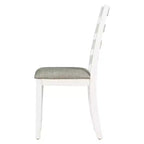 Ensemble de salle à manger Whisen de style rustique 6 pièces avec 4 chaises rembourrées et 1 banc