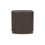 Signature Design by Ashley Korestone Table d'appoint contemporaine avec étagère de rangement, marron foncé
