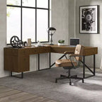 Bureau d'angle Cyill avec plateau relevable | ART OF LIVING DESIGNS